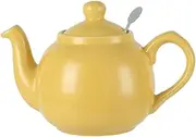 London Pottery Farmhouse Teapot with Infuser, Ceramic, Yellow, 2 Cup (600 ml) [Parallel Imported Product]