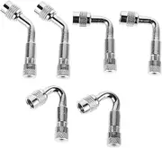 MAGICLULU 6pcs Valve Stem Extenders Universal Valve Stem Extenders For Car Motorcycle Truck Bicycle Scooter Tire Valve Extender Adapter