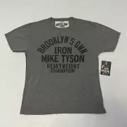 Roots of Fight Iron Mike Tyson Brooklyn’s Own 1986 Champ Boxing T-Shirt Men’s XL