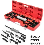 Automotive Dent Puller Slide Hammer Auto Body Truck Repair Frame Kit Heavy Duty