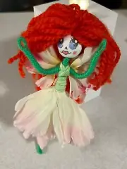 OOAK Posable Flower Fairy Doll Handmade Bendy Body