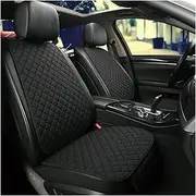 Automotive Seat Covers for Lexus ES CT is GS GX LS LX NX RX for GS450H LS350 LS430 LS460 LX570 NX200 Linen Car Seat Cover Seat Cushion Car Seat Cover(Black 2 seat)