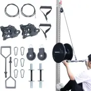 Pulley System Gym Power Rack Attachments Smith Machine Attachments Cable Pulley