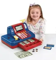 Learning Resources Pretend & Play Calculator Deluxe Teaching Cash Register Ages