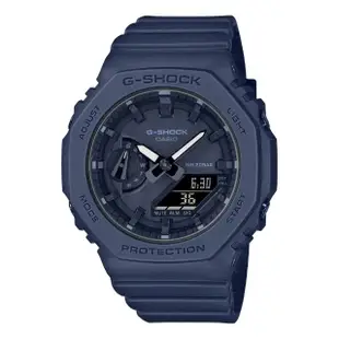 【CASIO 卡西歐】G-SHOCK八角純色雙顯錶(GMA-S2100BA-2A1)