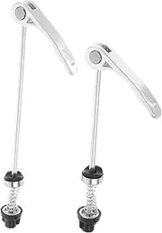 Mountain Bike Wheel Skewer Lever Set of Mounting No Tool Required Sturdy Hardware