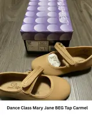Dance Class Mary Jane BEG Tap Shoes Carmel