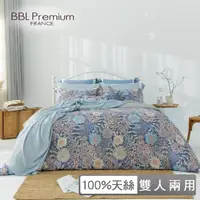 在飛比找momo購物網優惠-【BBL Premium】100%天絲印花兩用被床包組-幻境