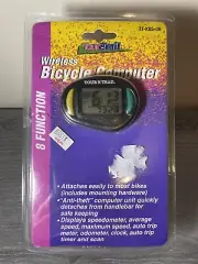 Tour N Trail Bicycle Computer 8 Function Cycle Computer New