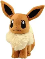 Poké-mon Eevee Plush Stuffed Doll Soft Toy Kids Cute Birthday Gifts 33cm