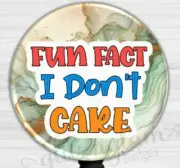 Funny Work Retractable Badge Reel, Sarcastic Saying ID Badge Clip Holder - 6673I