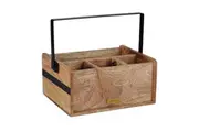 Academy James Condiment Caddy BBQ and Picnic Utensil Holder For Camping Kitchen