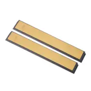 2Pc 150x20mm 600 Grit Titanium Coated Diamond Whetstone Sharpener Grinding Plate