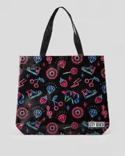 [Mooloola] Mooloola Women's Glow Up Eco Bag in Black One Size Black