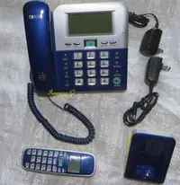 在飛比找露天拍賣優惠-聲寶 子母機 SAMPO CT W1103NL 電話 {零件
