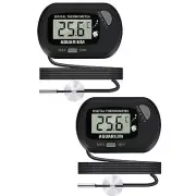 LCD Digital Aquarium Thermometer, Fish Tank Thermometer , 2 Pack