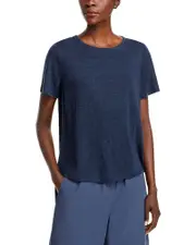 Eileen Fisher Linen Crewneck Tee