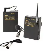 Pro C100 WLM XLR M wireless lavalier mic for Canon EOS C200 C300 cinema camera