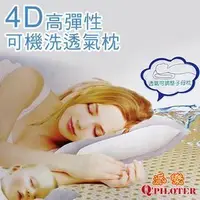 在飛比找Yahoo!奇摩拍賣優惠-缺貨 派樂 4D專利可機洗透氣枕/冰晶枕(1大枕內含小枕+贈