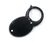 Eisco Labs Folding Magnifier - 4x Magnification - 25mm Lens