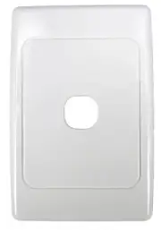 Clipsal Series 2000 | Grid Plate and Cover | 1 Gang Light Switch CLI2031VH