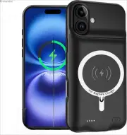 Battery Case For iPhone 16 Plus Power Bank Magnetic Wireless Charging Cover