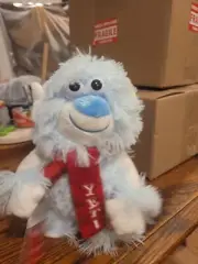 NWT YETI Soft Christmas Plush Animated Abominable Snowman From Rudolph DanDee