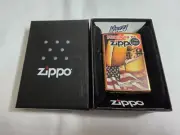 Zippo 2009 Mazzi Zippo Flag Harvest Bronze Lighter. NEW SEALED UNUSED. RARE