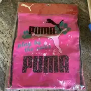 Puma Project Pink Play By The Rules Gym Sack Clinch Bag New In Bag