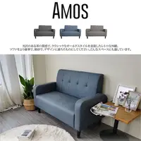 在飛比找蝦皮購物優惠-【BNS居家】Amos安摩斯日式貓抓皮雙人沙發