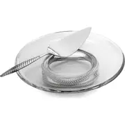 Nambé Braid Pedestal Cake Plate & Server