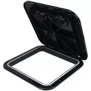 Access Hatch, Black Lockable Boat Storage Hatch, 510 x 460mm Deck Hatch,