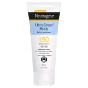 Neutrogena Ultra Sheer Body Lotion Sunscreen SPF 50 85mL Broad Spectrum