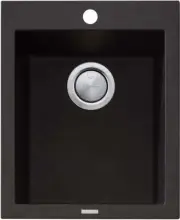 Oliveri Santorini Black Standard Bowl Inset Sink ST-BL1531