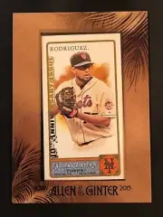 2015 TOPPS ALLEN AND GINTER Francisco Rodriguez BUYBACK 10th ANNIVERSARY FRAMED
