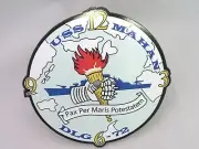 7" Clock Face US Navy USN Ship USS Mahan DLG-72 DDG-72 Badge