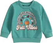 [JLKGICF] Toddler Girl Christmas Clothes Long Sleeve Sweatshirt Funny Letter Pullover Sweater Shirt Kids Christmas Clothing
