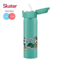 在飛比找ETMall東森購物網優惠-Skater吸管不鏽鋼保溫瓶(480ml) 米奇