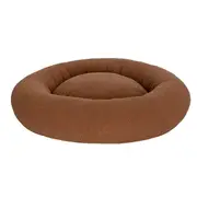 Sash Premium Teddy Bed Caramel Brown (L 95cm) | For Dogs