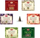 1x / 6x Boxes HEM PRECIOUS Incense Cones CHOOSE SCENT OR MIX Sticks Dhoop Bulk