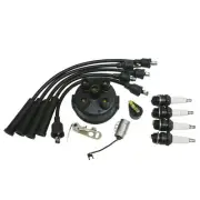 Fits Massey Ferguson Tune Up Kit Wires Plug Points Cap Rotor TO20 TO30 TO35 50 1