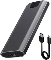 M.2 to USB Type C 3.1 SSD Enclosure Tool-Free NVME/NGFF Dual Protocol SSD Adapter M/B/(B+M) Key for SSD 2230- 2280