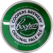 Coopers Green Pale Ale Bar Lighting Wall Sign Light Button White