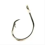[Mustad] Classic 2 Extra Strong in Line Point Duratin Circle Fishing Hook | Strong for Heavy Tuna | Fewer Deep Hooks for Catch and Release