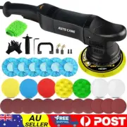 150mm Car Polisher Machine Orbital Buffer Polishing Machine Dual Action Pad Kit