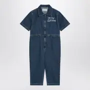 [Bobo Choses] Joy Blue Denim Jumpsuit 10/11 Y Blue
