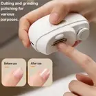 The ultimate nail care toolkit - professional electric nail clippers, polishers,
