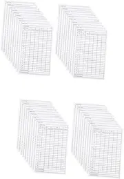 KOMBIUDA 2sets Golfing Scorecard Coated Paper for Easy Writing Record 20pcs*2