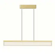 Vencha Stockholm 75w LED Linear Pendant Light - Gold (3000K)
