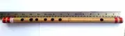 Indian Bamboo Flute E Scale Bansuri 14 Inch With Velvet cover and Rexine case